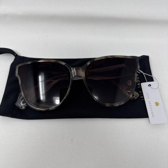 SUNGLASSES Lele Sadoughi TORTOISE Brooklyn 100% UVA/UVB Protection Women NWT